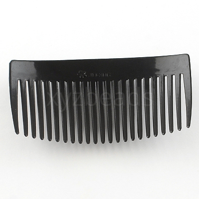 Hair Accessories Plastic Hair Comb Findings OHAR-S185-03-1