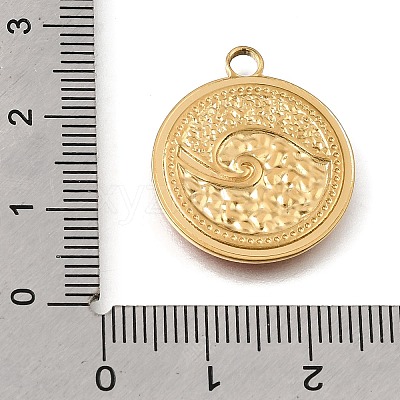 304 Stainless Steel Pendants STAS-N108-84G-1