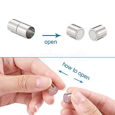 Brass Magnetic Clasps KK-TAC0002-01B-1