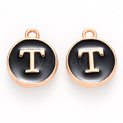 Golden Plated Alloy Charms ENAM-SZ0001-25B-T-1