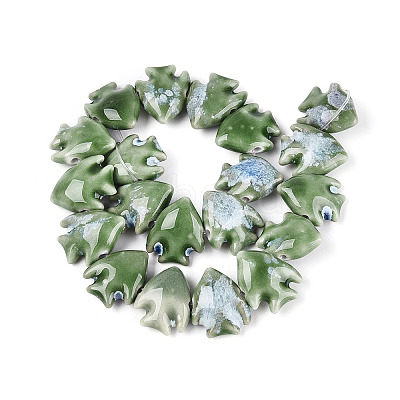 Handmade Porcelain Beads PORC-Q008-14A-1