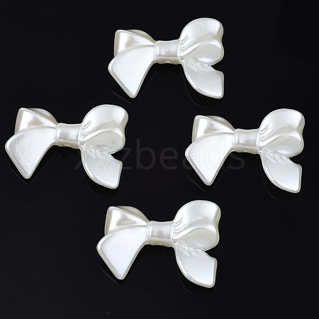 Acrylic Imitation Pearl Beads OACR-N134-001-1