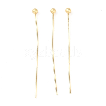 Brass Ball Head Pins KK-N254-49D-G-1