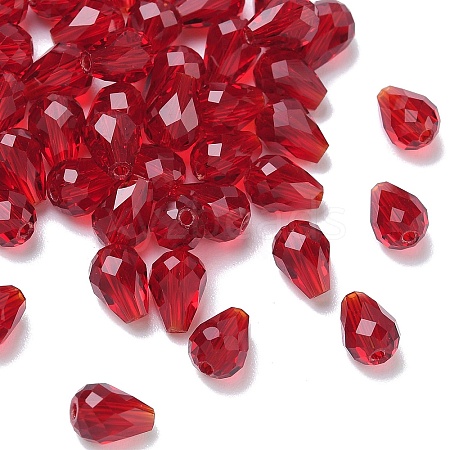 Imitation Austrian Crystal Beads SWAR-F062-8x6mm-05-1