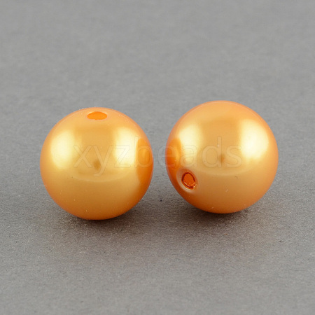 ABS Plastic Imitation Pearl Round Beads SACR-S074-20mm-A56-1
