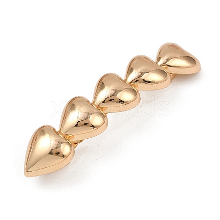 Alloy with Iron Clip Hair Barrettes LS-PHAR-G014-01A-G-1
