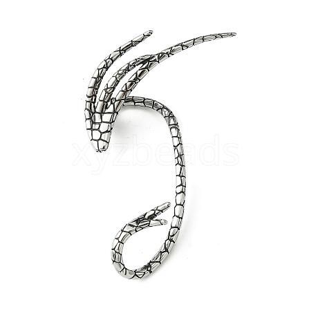 316 Surgical Stainless Steel Cuff Earrings EJEW-E300-04AS-02-1