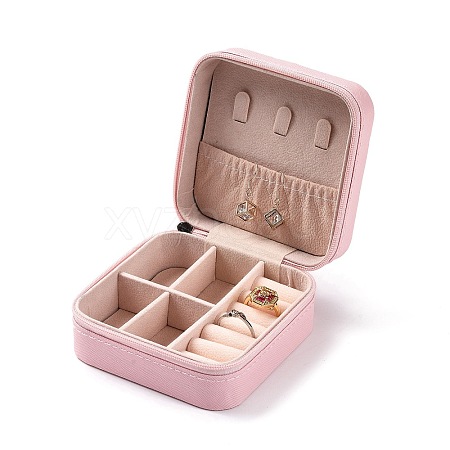 PU Leather Jewelry Box CON-PW0001-178C-1