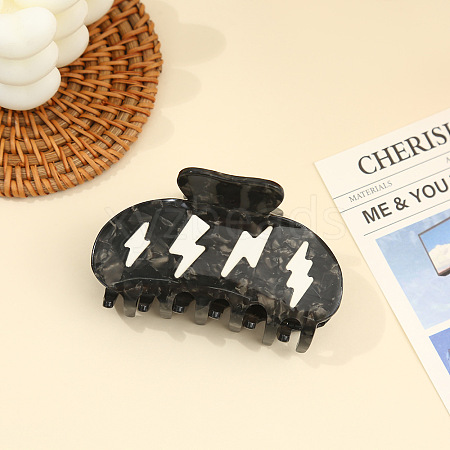 PVC Alligator Hair Clips PW-WG1E0B1-02-1