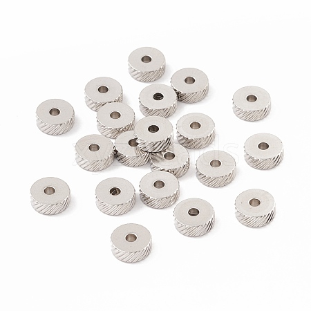 Non-Tarnish 201 Stainless Steel Spacer Beads STAS-A057-26C-P-1