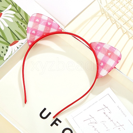 Cute Cat Ear Cloth Hair Bands PW-WGA985C-08-1