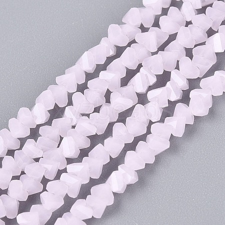 Imitation Jade Glass Beads Strands GLAA-N020-3mm-03-1