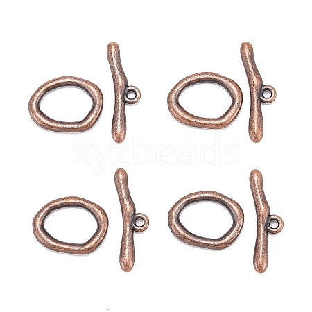 Alloy Toggle Clasps LS-PALLOY-G014-R-1