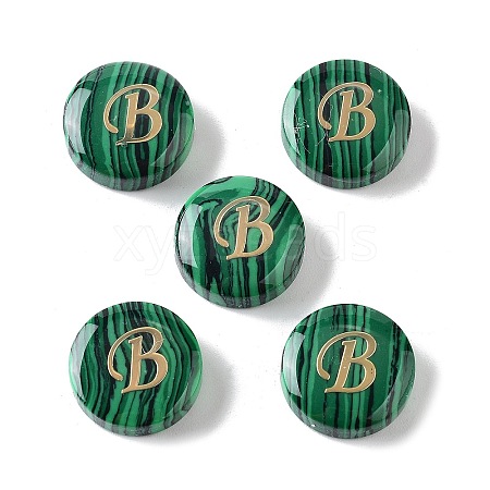 Synthetic Malachite Beads G-A238-01B-1