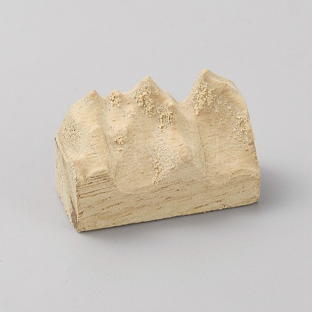 Unfinished Wood Mountain for DIY Epoxy Resin DIY-WH0419-82E-1