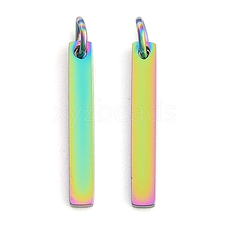 Ion Plating(IP) 304 Stainless Steel Pendants STAS-I311-14D-RC-1