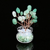 Natural Green Aventurine Chips Tree Decorations PW-WG5CB05-05-1