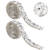 Resin Rhinestone Crystals Beaded Trim DIY-WH20050-05C-1