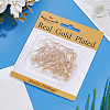 40Pcs Brass Earring Hooks KK-BBC0024-45-6