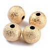 Long-Lasting Plated Brass Beads KK-O133-004D-G-1