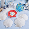60Pcs Natural Shell Jewelry Decorative Plate AJEW-GA0009-64A-4
