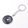 Synthetic & Natural Mixed Stone Keychain KEYC-S252-05-2