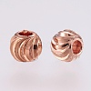 Brass Spacer Beads LS-KK-G312-01RG-4mm-RG-2