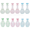 Olycraft 48Pcs 6 Styles Dummy Bottle Transparent Resin Cabochon RESI-OC0001-49-1