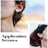 30Pcs 5 Styles 304 Stainless Steel Stud Earring Findings STAS-YW0001-87-6