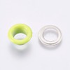 Iron Grommet Eyelet Findings X-IFIN-WH0023-E03-1