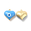 Brass Enamel Pendants KK-P222-01G-04-1