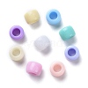 Mixed Color Chunky Acrylic Donut Spacer Beads for Kids Jewelry X-SACR-R746-07-4