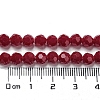 Opaque Glass Beads Stands LS-EGLA-A035-P6mm-D16-5