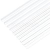 Olycraft 6 Sets 6 Style ABS Plastic Bar Rods DIY-OC0008-25-1