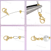 80Pcs Brass Crimp Beads KK-BBC0025-89G-6
