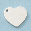 Blank 925 Sterling Silver Charms STER-C002-01S-1