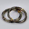 Textured Round Aluminum Craft Wire AW-BC0003-21A-6