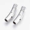 Tarnish Resistant 304 Stainless Steel Bayonet Clasps X-STAS-E427D-4P-1
