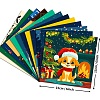 12Pcs Christmas Scrapbook Paper Pads DIY-P085-01B-2