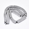 Electroplate Non-magnetic Synthetic Hematite Heishi Beads Strands G-T061-24D-2