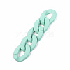 Opaque Spray Painted Acrylic Linking Rings LS-OACR-T024-01-I09-3