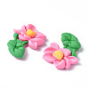 Opaque Resin Cabochons CRES-P023-04B-3