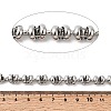 304 Stainless Steel Flat Round Link Chains CHS-K024-14P-2