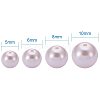 Eco-Friendly Dyed Glass Pearl Round Pearlized Bead HY-PH0009-RB091-4
