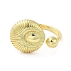 Rack Plating Brass Finger Ring RJEW-C072-17G-2