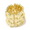 Brass Open Cuff Rings RJEW-Q78-27G-3