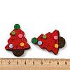 Christmas Trees Non-woven Fabrics Cabochons FIND-K015-01A-3