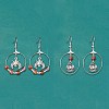 DIY Halloween Style Earring Making DIY-X0098-97-6