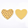 Opaque Printed Acrylic Cabochons MACR-N011-001-C01-1