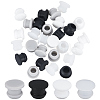 Gorgecraft 32Pcs 4 Colors Silicone Bottle Seal Plug AJEW-GF0008-08B-1